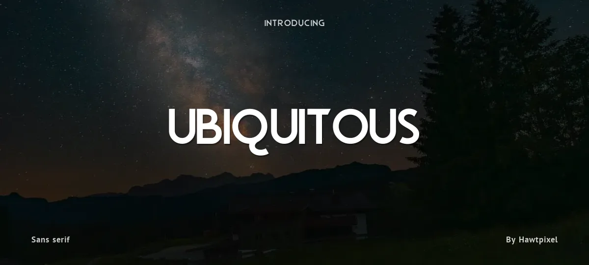 Ubiquitous font preview
