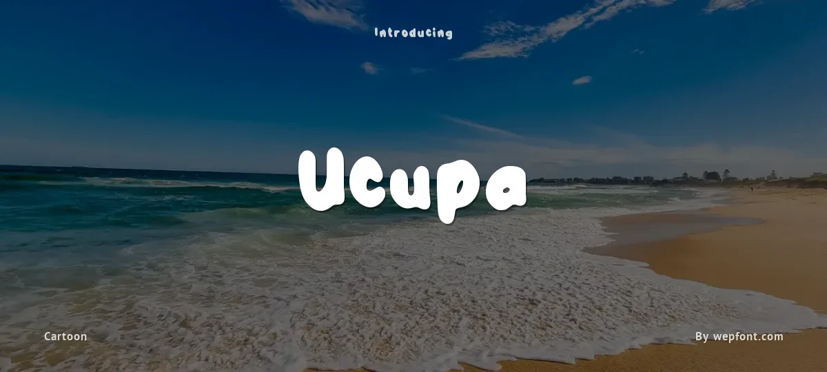 Ucupa font preview