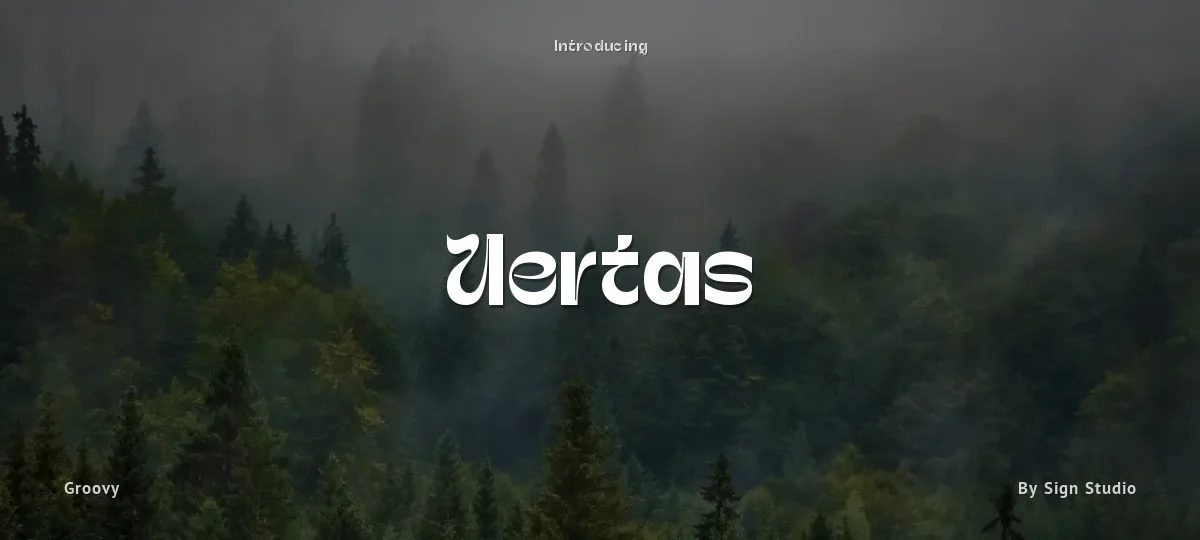 Uertas font preview