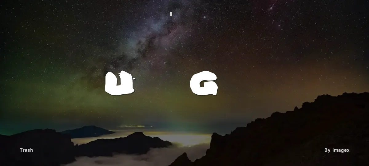 Urban Ghost font preview