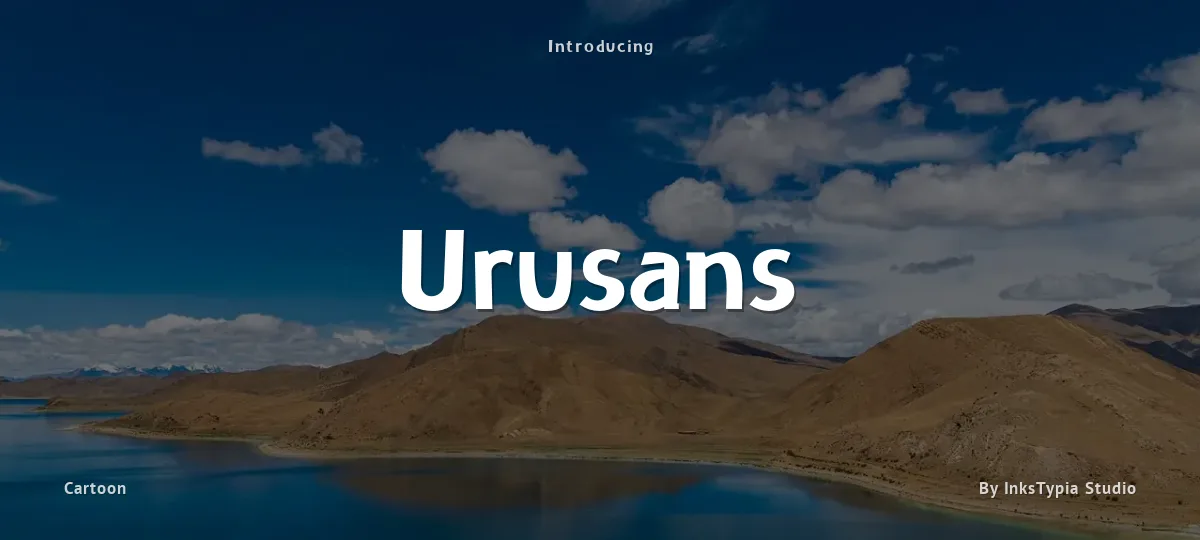 Urusans font preview