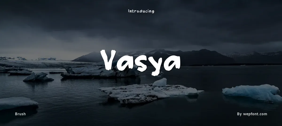 Vasya font preview