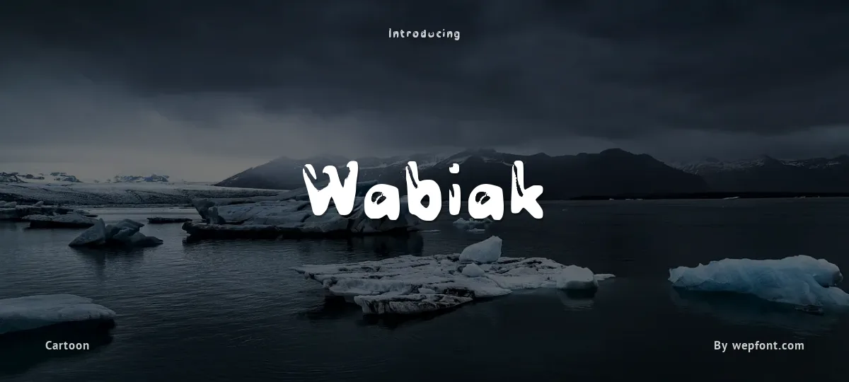 Wabiak font preview