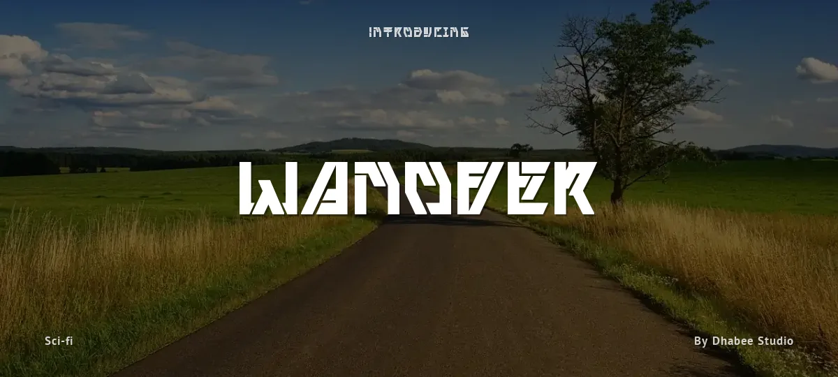 Wanover font preview
