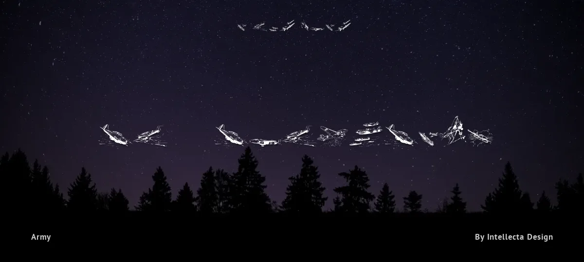 War II Wairplanes font preview