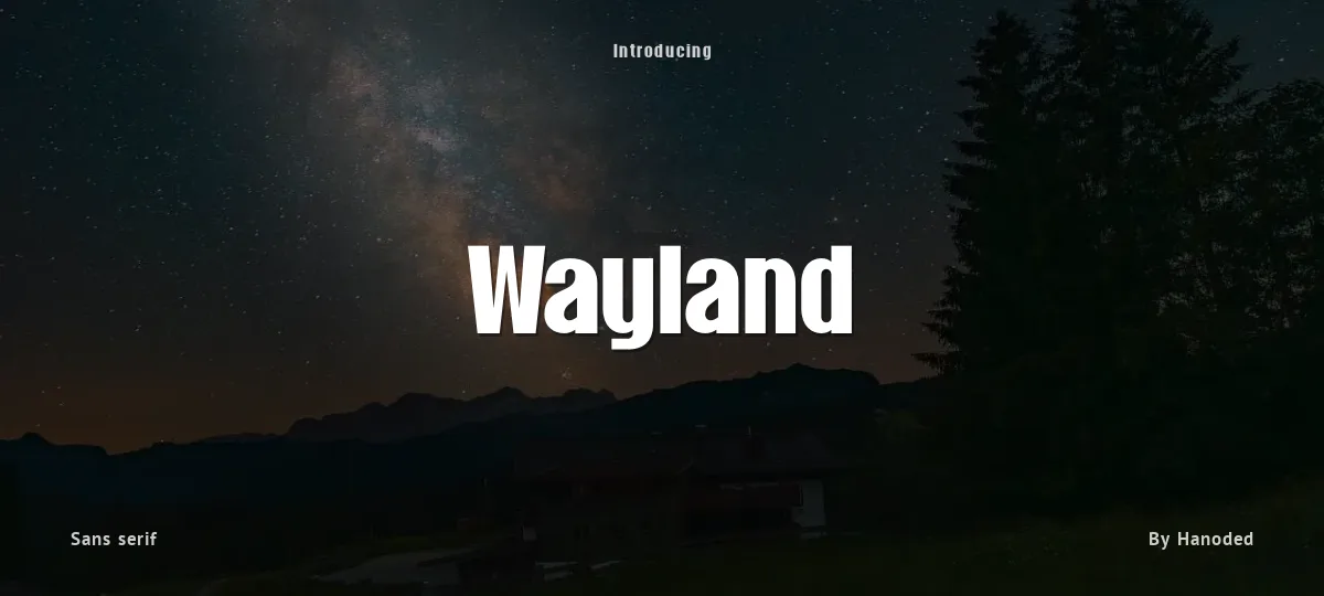 Wayland font preview