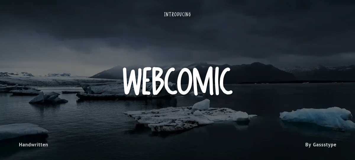 Webcomic font preview