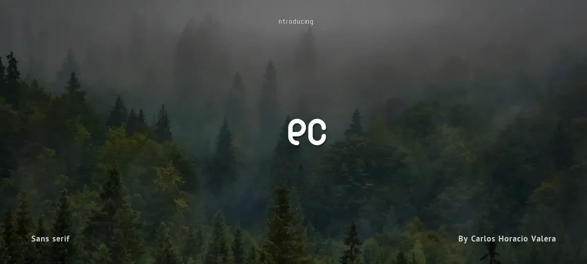 Wec font preview