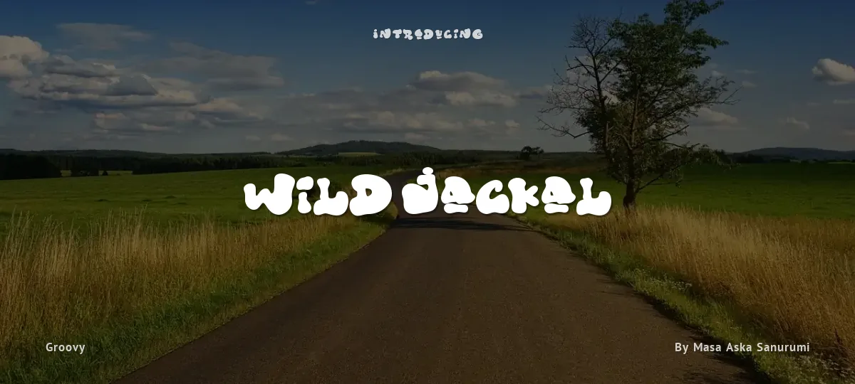 Wild Jackal font preview