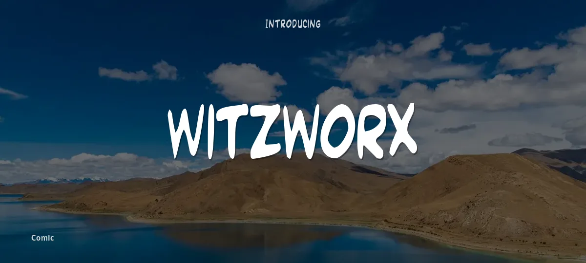 Witzworx font preview