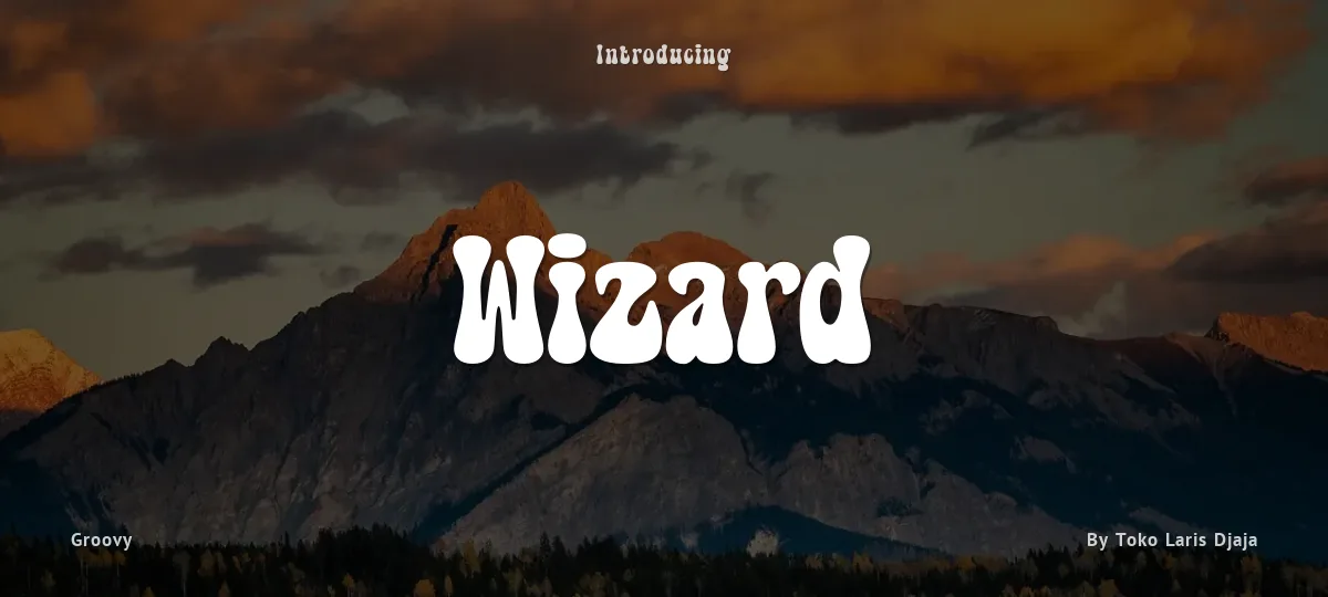 Wizard font preview
