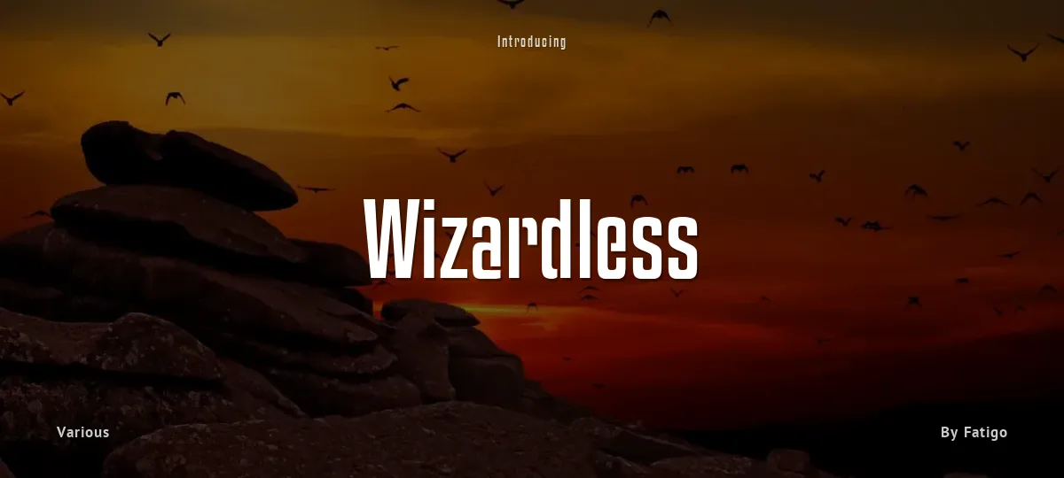 Wizardless font preview