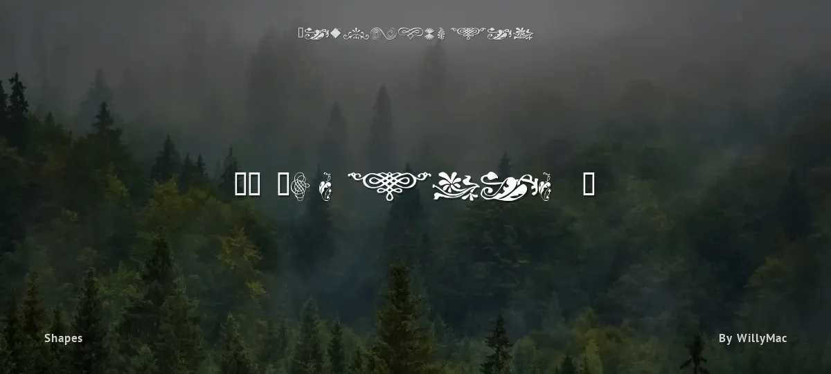 WM Designs 1 font preview