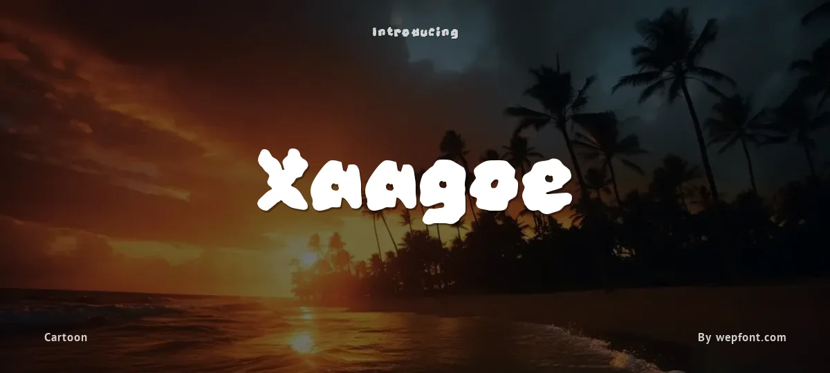Xaagoe font preview