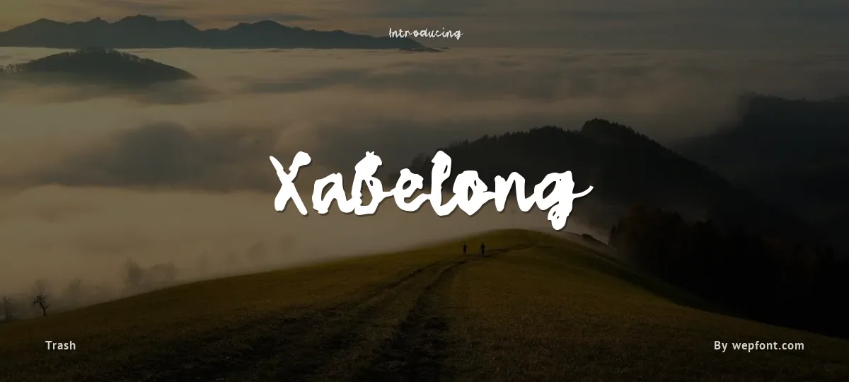 Xabelong font preview
