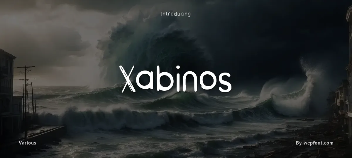 Xabinos font preview