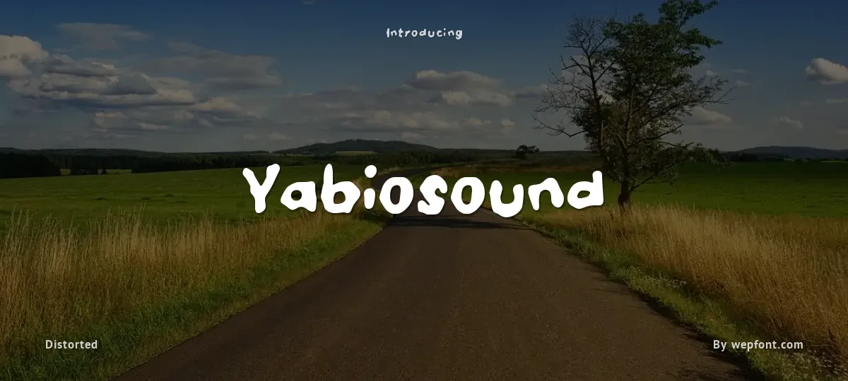 Yabiosound font preview