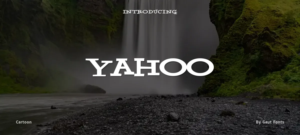 Yahoo font preview