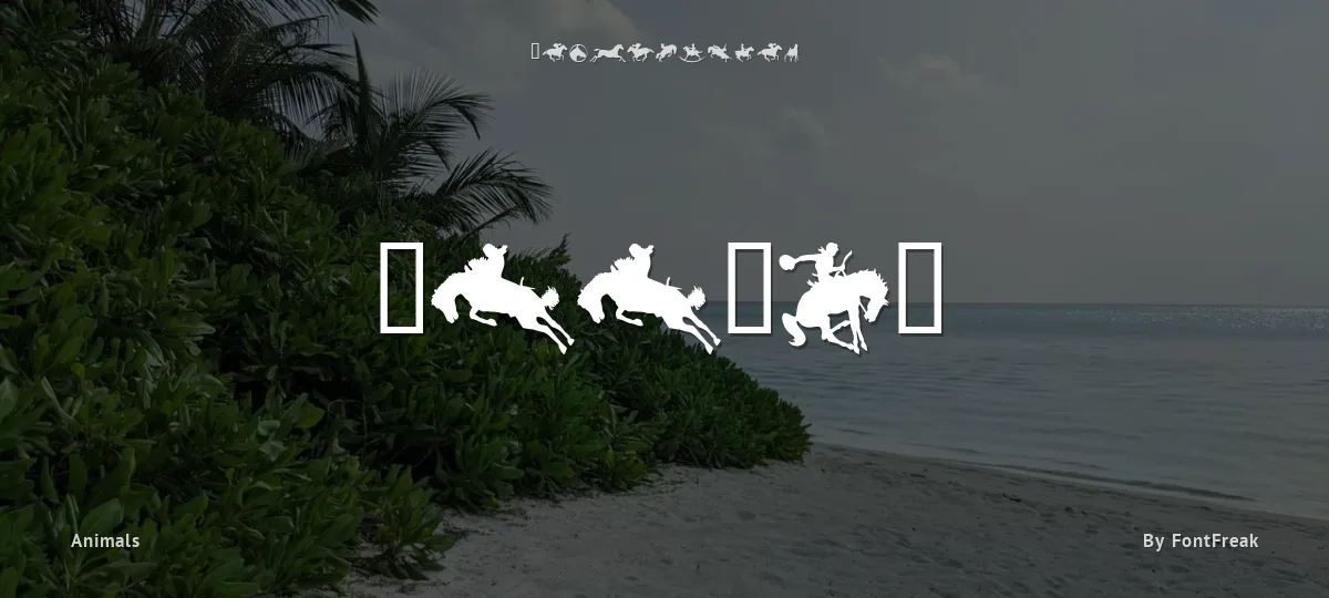 YeeHaw font preview