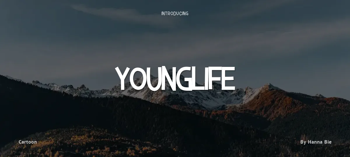 Younglife font preview