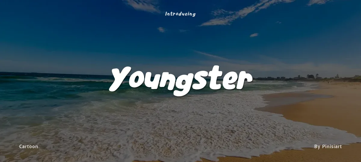 Youngster font preview